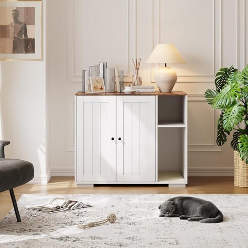 Garvee Dog-Proof Large Cat Litter Box Enclosure by Garvee