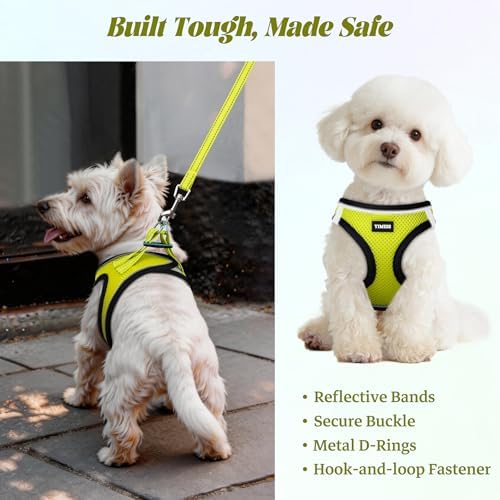 No Pull Dog Puppy Harness and Leash Set Reflective Mesh Vest XX-Small - Image 5