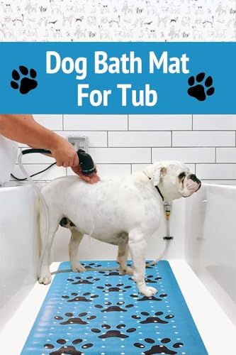 Dog Bath Mat for Tub -Non-Slip Bath Pad for Pet Dogs-Shower Non-Slip Mat Quick - Image 3