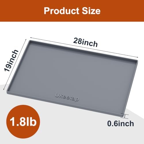 19" x 28" Extra Thick Silicone Mat Waterproof - Image 7