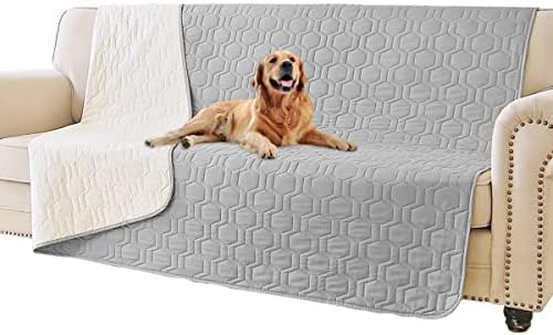 Waterproof Blanket Couch Cover for Dogs Non-Slip Pet Sofa Protector by TcksstexFauxFurDogBedCover