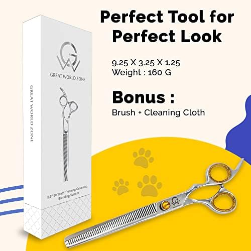 8.5'' Professional Thinning Grooming Scissors - Image 7