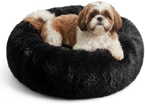 nononfish Comfortable Dog Bed for Small Dogs, Soft Donut Pet Bed by nononfish