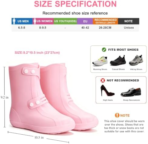 3PCS Pink Dog Bath Kit with Bath Gloves, Shoe Covers - Image 5