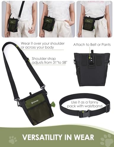 Gobeigo 4 Cup Dog Treat Pouch - Image 5