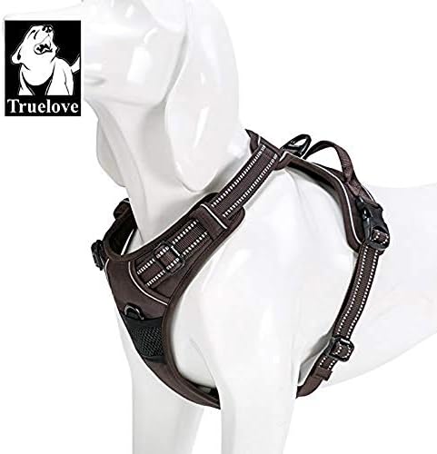 TRUE LOVE Adjustable No-Pull Dog Harness Reflective Pup Vest Harnesses - Image 6