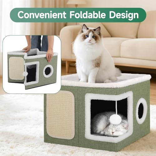 Shikha Cat House Bed for Indoor Cats - Image 5