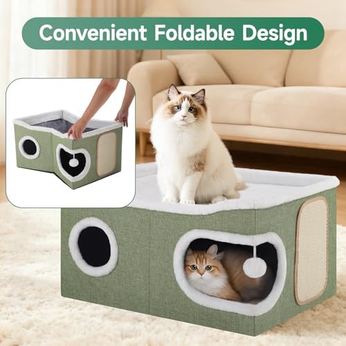Shikha Extra Large Cat House Bed - Image 6
