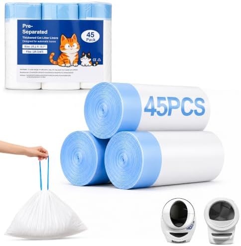 45 Count Automatic Litter Box Liners Compatible by Unknown