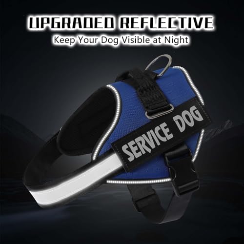 MUMUPET Service Dog Harness, No Pull & Reflective Pet Vest - Image 5