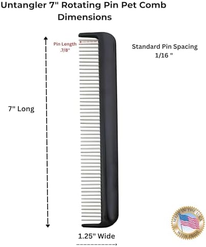 Pet comb for easy mat removal - Image 3