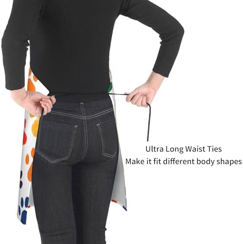 Art Apron with Pocket for Women Men - Image 5