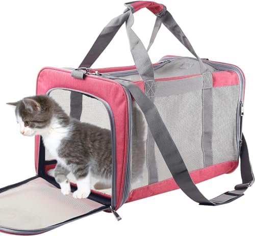 Cat Dog Carrier for Small Medium Cats Pet Carrier for Large and Medium Cats - Image 4
