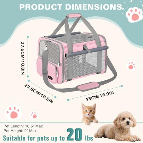 Soft Cat Carrier for Anxious Pets - Image 4