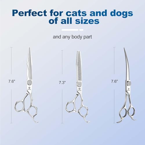 GLADOG Luxury Dog Grooming Scissors Set - Image 6