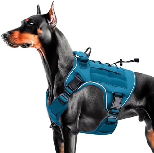Heavy-Duty Tactical Dog Harness by Bruvoalon