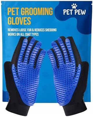 Pet Hair Removal Glove – Grooming Gloves by Unknown