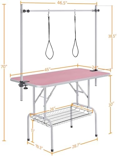 Yaheetech 46'' Pet Grooming Table - Image 3