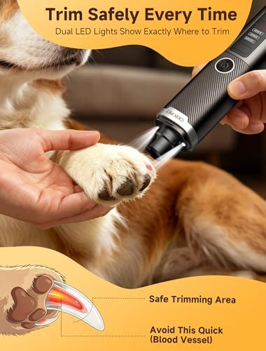Dog Nail Grinder Whisper Quiet & Safe - Image 4