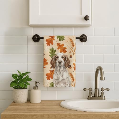 Caroline's Treasures English Setter Dogs Kitchen Towel 15x25 in - Image 2
