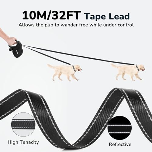 Pecute 32ft Retractable Dog Leash - Image 2