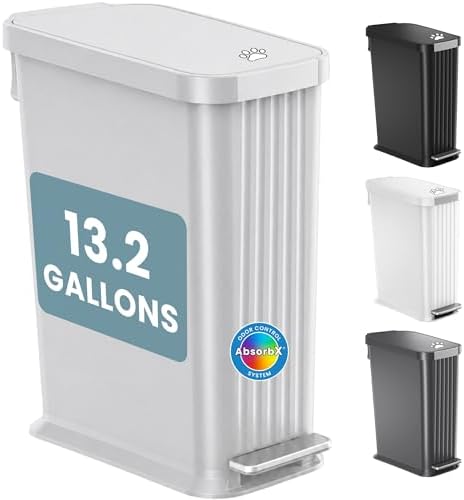 iTouchless 13.2 Gallon / 50 Liter Dog Poop Trash Can by Unknown