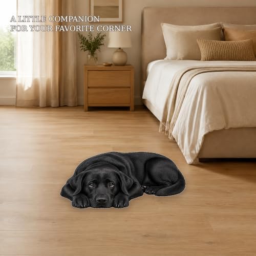 3D Realistic Dog Shaped Bath Mat & Floor Rug - Image 2