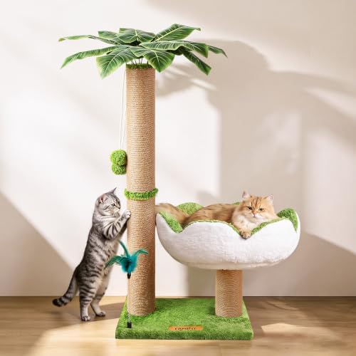 2-in-1 Plant Cat Scratching Post by Famifit