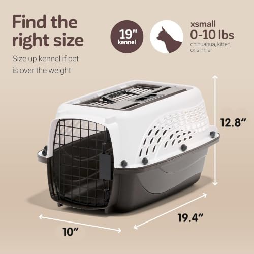 Petmate Two Door Plastic Pet Kennel - Image 3