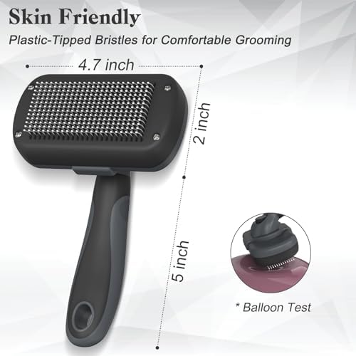 Dipoo Self-Cleaning Deshedding Brush - Image 4