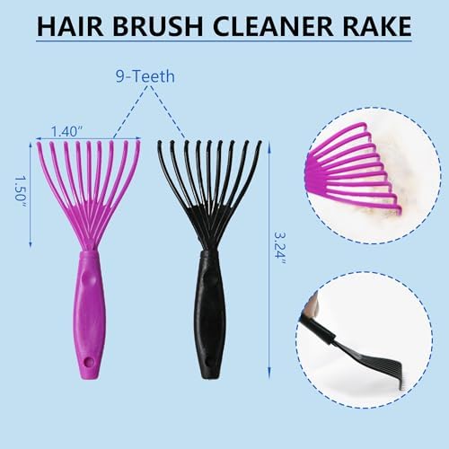 5-in-1 Dog & Cat Extra Long Pin Grooming Kit Slicker Brush - Image 5