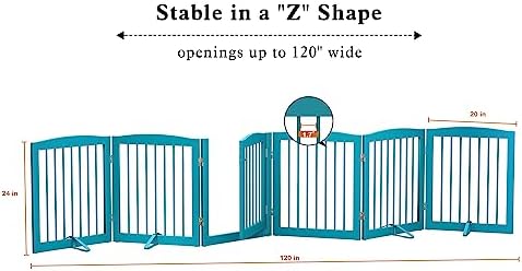 PUPETPO Freestanding Pet Gates - Image 6