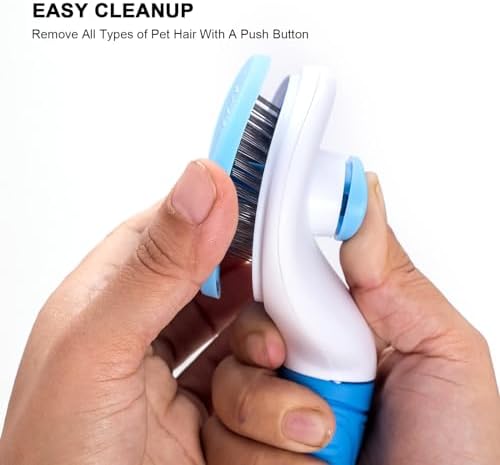 Aogeili Self‑Clean Slicker Brush - Image 6
