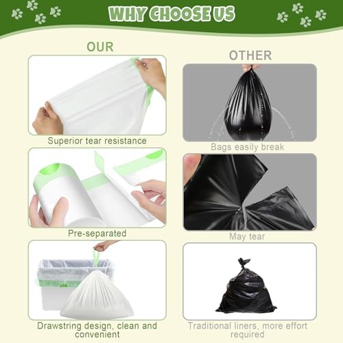 120 Count 26" x 11.8" Pre-separated Cat Litter Bags - Image 4