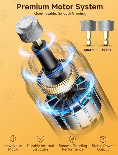 Dog Nail Grinder Whisper Quiet & Safe - Image 6