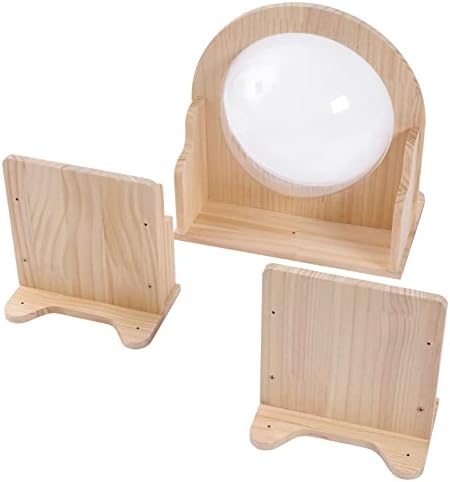 Space Capsule Style Transparent Cover Cat Bed, Wall Mounted Cats Shelf House - Image 6