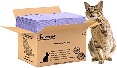 PetsWorld Universal Fit Cat Pad Refills by PETSWORLDsupplyforpets