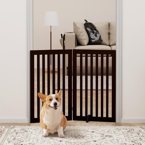 unipaws 36”H Free Standing Pet Gate - Image 2