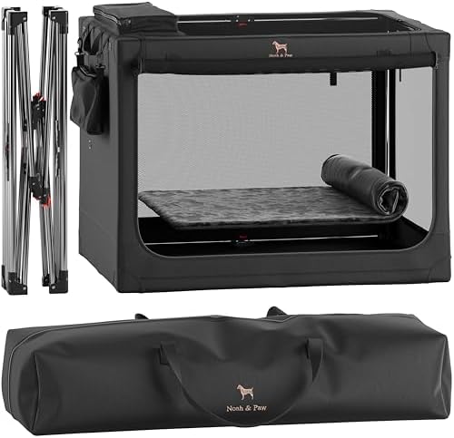 Noah & Paw XXL Collapsible Dog Crate, Soft Sided Dog Crate 900D Oxford by NoahPaw