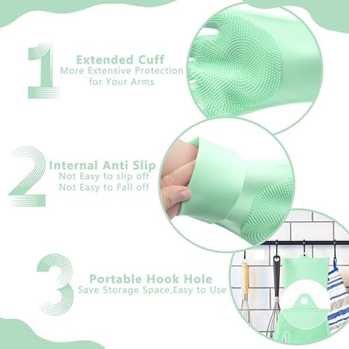 Pet Grooming Gloves—Dog Washing Gloves - Image 6
