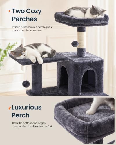 SONGMICS HOME Cat Tree for Indoor Cats - Image 5