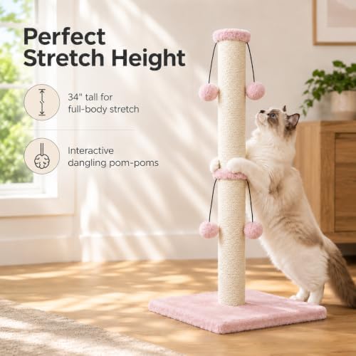 Dimaka Cat Scratching Post, Cat Scratcher - Image 3