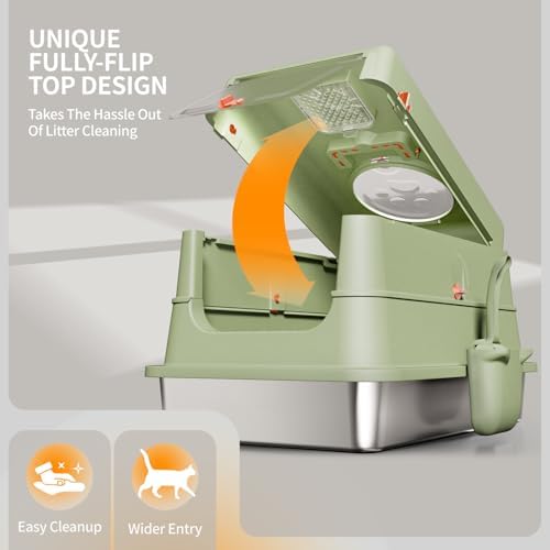 Stainless Steel Cat Litter Box - Image 3
