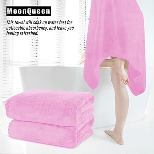 MOONQUEEN 2 Pack Premium Bath Towel Set - Image 7
