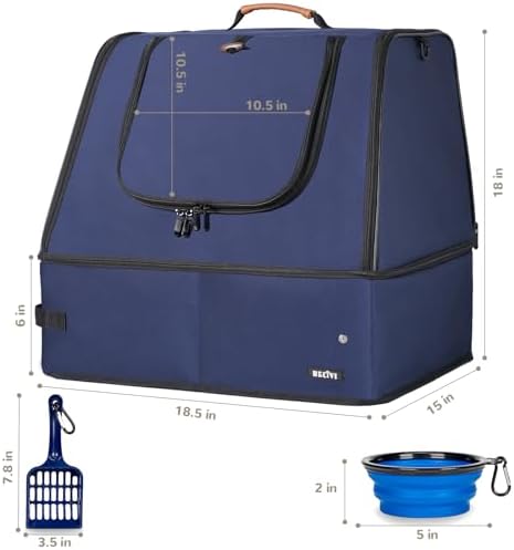Portable Cat Travel Litter Box - Image 2