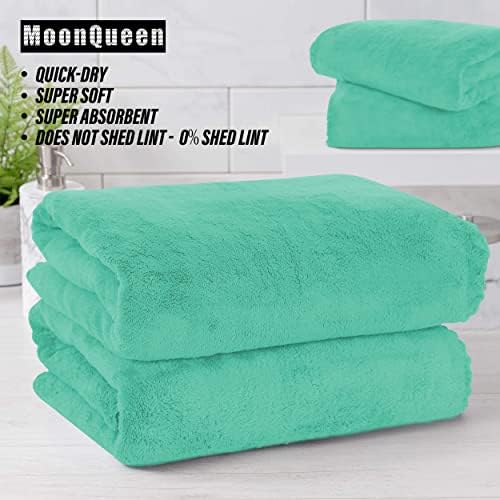 MOONQUEEN 6 Pack Premium Bath Towel Set - Image 6