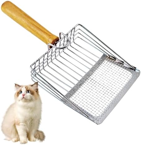 Stainless Steel Cat Litter Scoop, Cat Litter Scooper by MUYG