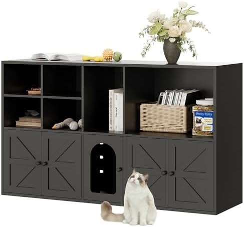 IRONCK Cat Litter Box Enclosure by IRONCK
