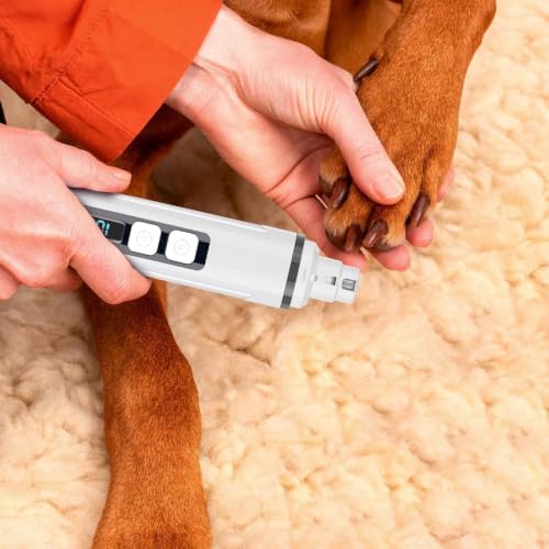 Electric Pet Nail Grinder with LED USB Charging - Image 4