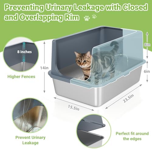Stainless Steel Litter Box - Image 3